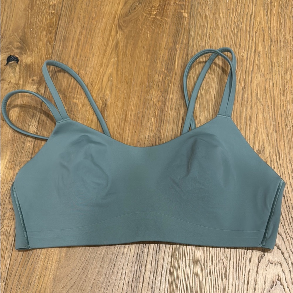 Lululemon like a cloud bra Gray Eucalyptus (green)